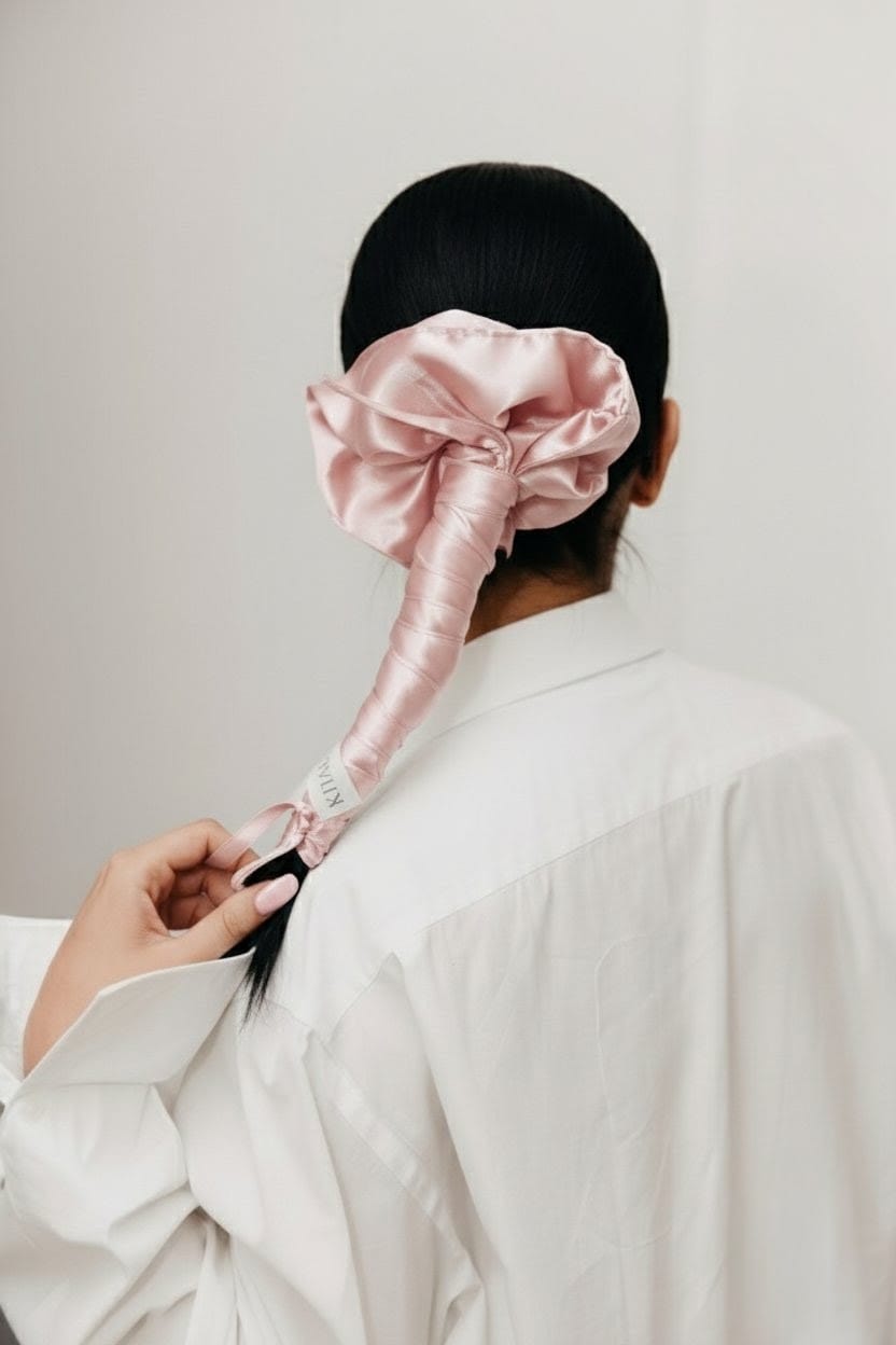 Kardoune en satin de soie