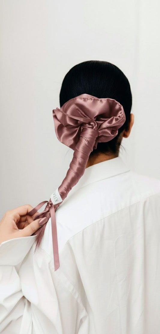 Kardoune en satin de soie